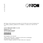 Preview for 56 page of Canton Smart Amp 5.1 Short Manual