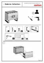 Предварительный просмотр 1 страницы Cantoni Moderna Nightstand Assembling Instruction