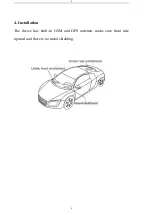 Предварительный просмотр 4 страницы Cantrack TK08A User Manual