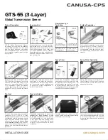 CANUSA-CPS GTS-65 Instructions предпросмотр