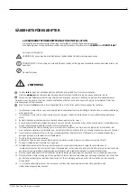 Предварительный просмотр 5 страницы Canvac Q Air 20-046 Instructions Manual