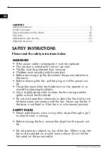 Preview for 8 page of Canvac Q Air CBF1303V Use And Instruction Manual