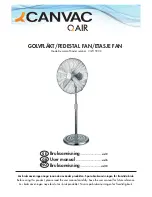 Canvac Q Air CGF1503X User Manual предпросмотр