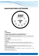 Предварительный просмотр 43 страницы Canvac Q Air CLR6420V Use Instructions