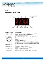 Preview for 38 page of Canvac Q Kitchen CMU4231V User Manual