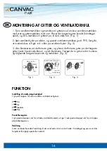 Предварительный просмотр 16 страницы CANVAC CBF1303V User Manual