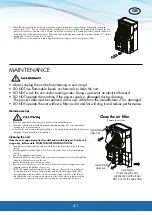 Предварительный просмотр 41 страницы CANVAC CPA6901V Manual