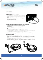 Предварительный просмотр 10 страницы CANVAC Q CLEAN R260 User Manual