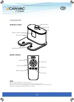 Предварительный просмотр 24 страницы CANVAC Q CLEAN R260 User Manual