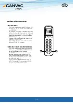 Preview for 14 page of CANVAC Q HEAT T Series User Manual