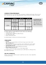 Preview for 28 page of CANVAC Q HEAT T Series User Manual