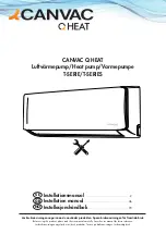 Предварительный просмотр 1 страницы CANVAC QHW-TA09A Installation Manual