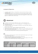 Предварительный просмотр 4 страницы CANVAC QHW-TA09A Installation Manual