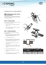 Предварительный просмотр 24 страницы CANVAC QHW-TA09A Installation Manual