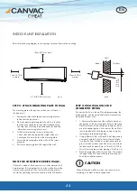 Предварительный просмотр 44 страницы CANVAC QHW-TA09A Installation Manual