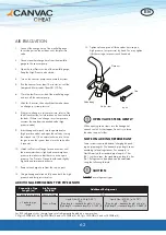 Предварительный просмотр 62 страницы CANVAC QHW-TA09A Installation Manual