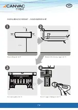 Предварительный просмотр 74 страницы CANVAC QHW-TA09A Installation Manual