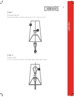 Preview for 5 page of Canvas 052-7895-4 Assembly Manual