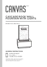 Preview for 1 page of Canvas 059-1370-4 Assembly Instructions Manual