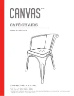 Предварительный просмотр 1 страницы Canvas 068-7544-4 Assembly Instructions Manual