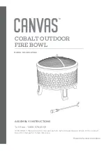 Canvas 085-1258-0 Assembly Instructions Manual preview