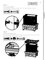 Предварительный просмотр 9 страницы Canvas 085-1271-6 RICHMOND Assembly Instructions Manual