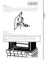 Предварительный просмотр 11 страницы Canvas 085-1271-6 RICHMOND Assembly Instructions Manual