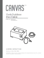 Canvas 085-1558-6 Assembly Instructions Manual preview