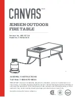 Preview for 1 page of Canvas 085-1573-8 Assembly Instructions Manual