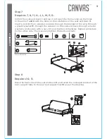 Preview for 9 page of Canvas 088-1682-2 Assembly Instruction Manual