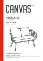 Canvas 088-2109-4 Assembly Instructions Manual preview
