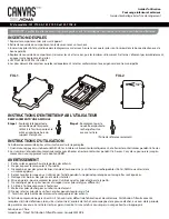 Preview for 2 page of Canvas 151-7105-0 Instruction Manual