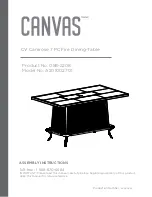 Canvas A201002701 Assembly Instructions Manual preview