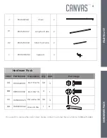 Preview for 8 page of Canvas A201002701 Assembly Instructions Manual