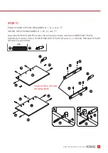 Предварительный просмотр 21 страницы Canvas Abbotsford 064-4015-0 Assembly Instructions Manual