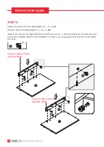 Предварительный просмотр 22 страницы Canvas Abbotsford 064-4015-0 Assembly Instructions Manual