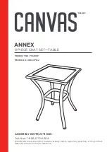 Предварительный просмотр 9 страницы Canvas ANNEX KVS890H Assembly Instructions Manual