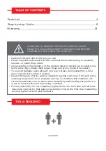 Предварительный просмотр 3 страницы Canvas BAFFIN 088-2292-4 Assembly Instructions Manual