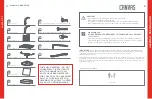 Предварительный просмотр 3 страницы Canvas CLAREVIEW SWIVEL ARM CHAIRS 088-2211-8 Assembly Instructions Manual