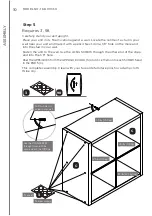 Предварительный просмотр 10 страницы Canvas DUNSMUIR 168-0051-0 Assembly Instructions Manual