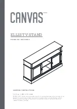 Canvas ELLIS 168-0009-4 Assembly Instructions Manual предпросмотр