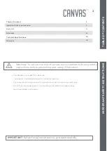 Preview for 3 page of Canvas ELLIS 168-0009-4 Assembly Instructions Manual