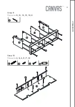 Предварительный просмотр 11 страницы Canvas ELLIS 168-0009-4 Assembly Instructions Manual