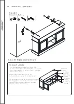 Предварительный просмотр 18 страницы Canvas ELLIS 168-0009-4 Assembly Instructions Manual