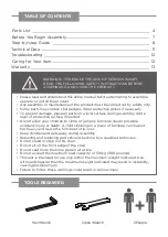 Preview for 3 page of Canvas EVAN'S CREEK 168-0108-8 Assembly Instructions Manual