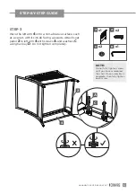 Preview for 9 page of Canvas GALIANO 188-0399-6 Assembly Instructions Manual