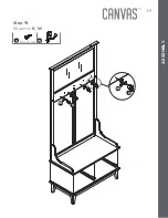 Preview for 17 page of Canvas HALLWAY TREE 068-7867-6 Assembly Instructions Manual