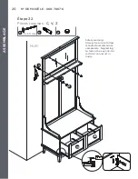 Preview for 42 page of Canvas HALLWAY TREE 068-7867-6 Assembly Instructions Manual