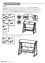 Preview for 12 page of Canvas HIGHFIELD BALANCELLE 088-2299-0 Assembly Instructions Manual