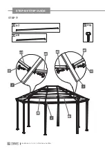 Предварительный просмотр 19 страницы Canvas HOLBROOK 088-2283-6 Assembly Instructions Manual